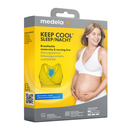 Bilde av Medela keep cool ammebh natt hvit L