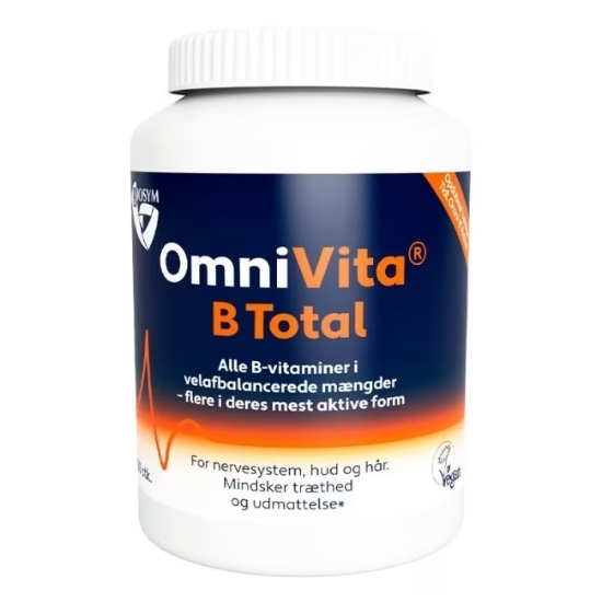 Biosym OmniVita B Total – komplett B‑vitaminkompleks 100 kapsle