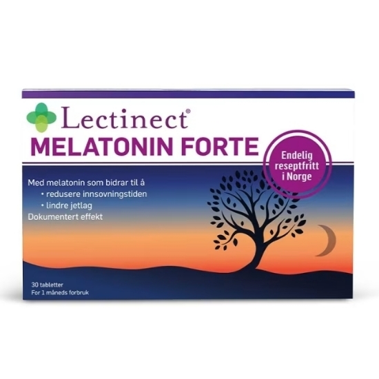 Lectinect Melatonin Forte 30 tabletter