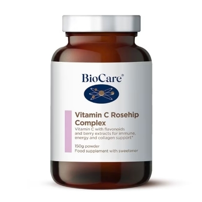 Bilde av BioCare Vitamin C Rosehip Complex pulver 150 g