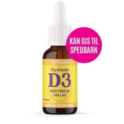 Bilde av Flytende D3 (vitamin dråper) 30 ml