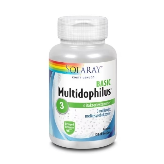 Solaray Multidophilus Basic 100 kapsler 