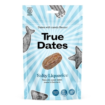 Bilde av True Dates Salty Liquerice 100 g