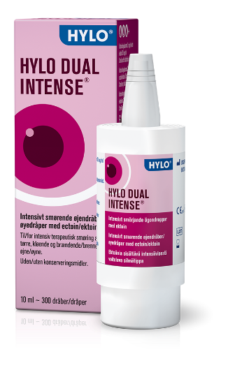 Hylo Dual Intense Smørende Øyedråper 10 ml 