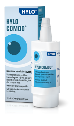 Bilde av Hylo-comod øyedråper uten konserveringsmidler 10ml