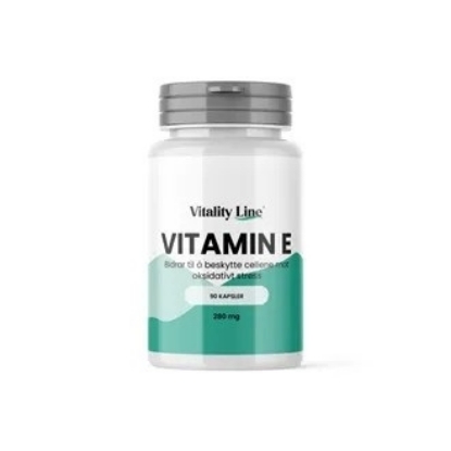 Bilde av Vitality Line vitamin E 280 mg 90 kapsler
