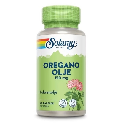 Bilde av Solaray Oregano-olje 150 mg- 60 kapsler