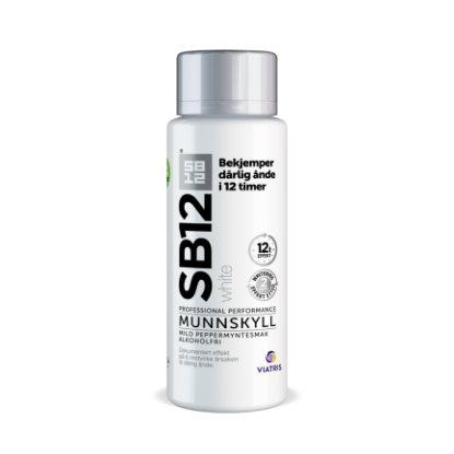 Bilde av SB12 white munnskyl