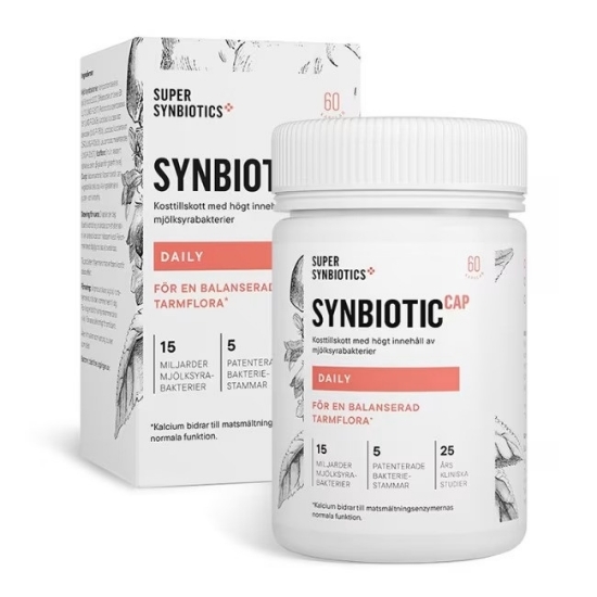 Synbiotic Cap Daily 60 kapsler 