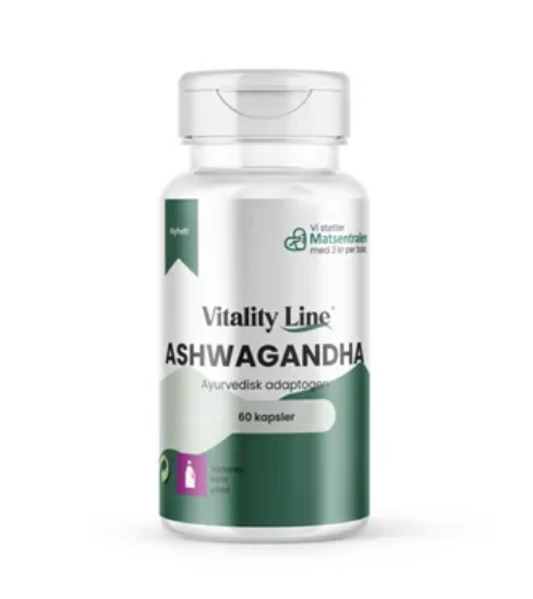 Vitality Line Ashwagandha 60 kapsler