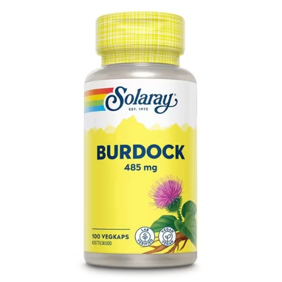 Solaray Burdock Root – 100 kapsler | Renseurten storborre