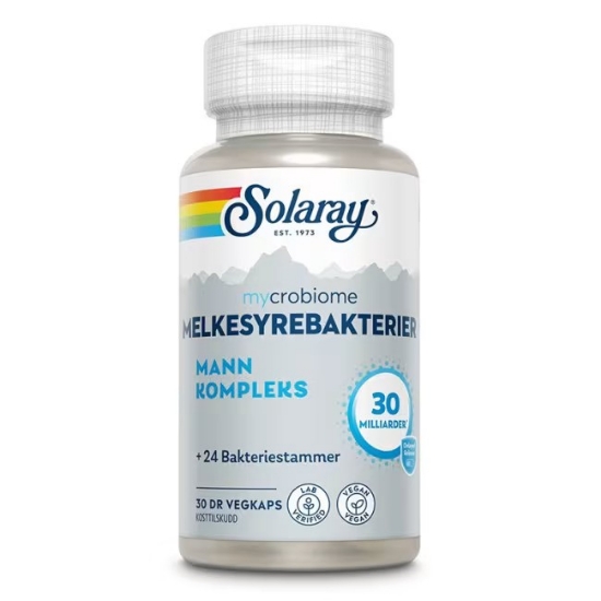 Solaray mycrobiome mann kompleks 30 kapsler