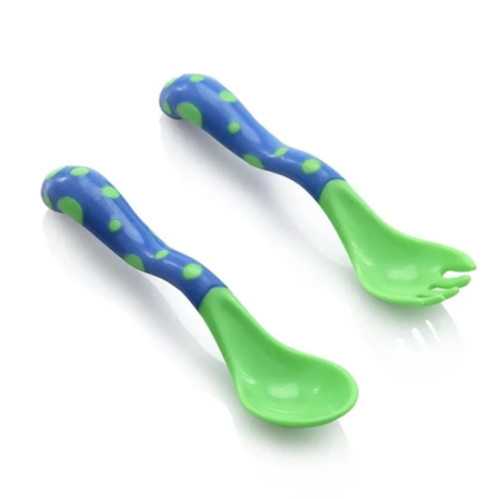 Nuby Bestikk Gaffel og Skje