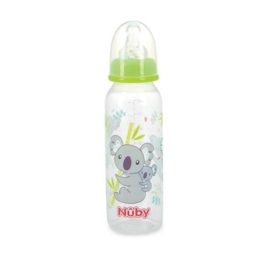 Nuby Tåteflaske Anti-kolikk  240 ml Grønn Koala