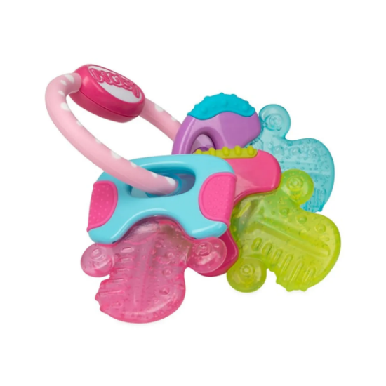 Nuby  Bitenøkler Rosa 1 stk