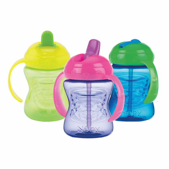 Nuby Flip-It Drikkekopp med Håndtak 240 ml