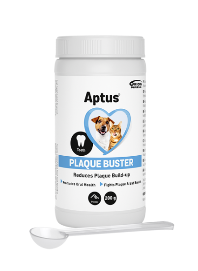Aptus Plaque Buster munnhygiene hund og katt 200 g