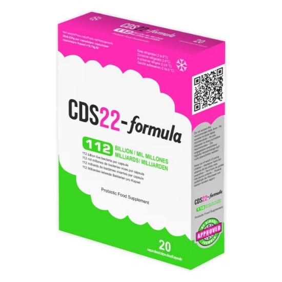 CDS22-formula (Vivomixx) 112 Milliarder bakterier 20 Kapsler