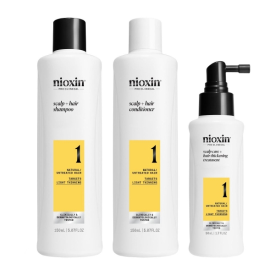 Nioxin System 1 Trial Kit 150+150+50 ml