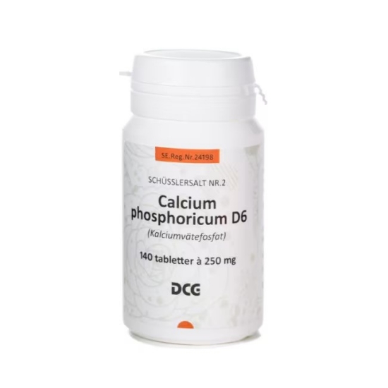 Cellesalt Schüssler nr.2 (Calcium Phosphoricum) D6 140 Tabletter