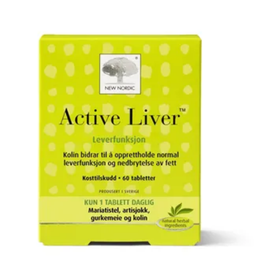 New Nordic Active Liver 60 tabletter