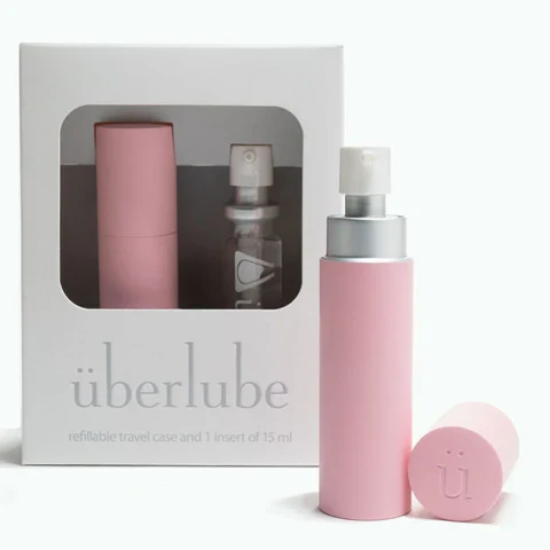Überlube Good-To-Go  Traveler Rosa Glidemiddel 