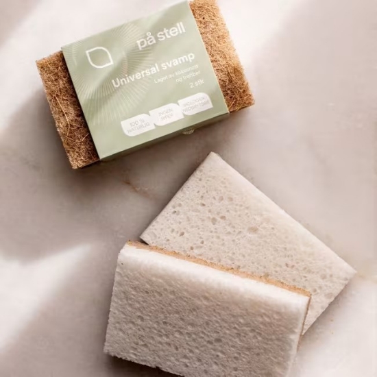 På Stell Universal svamp 2pk cellulose/kokos