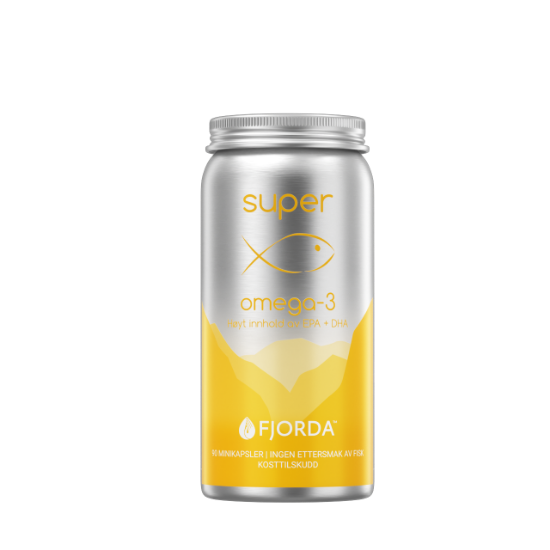 Fjorda Super Omega‑3 90 kapsler boks