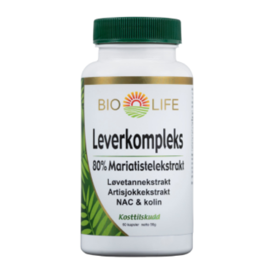 Bio Life Leverkompleks 60 kapsler