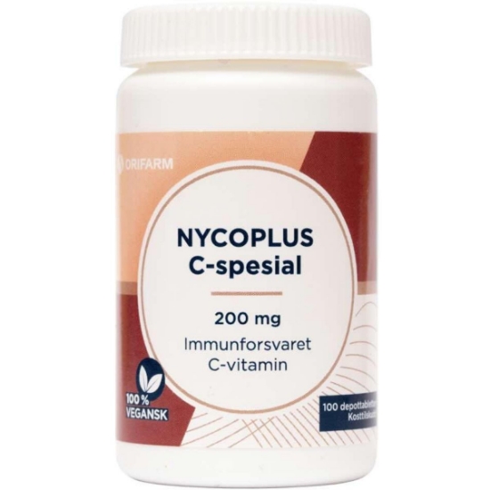  Nycoplus C-Spesial 200 mg Depottabletter 100 stk 