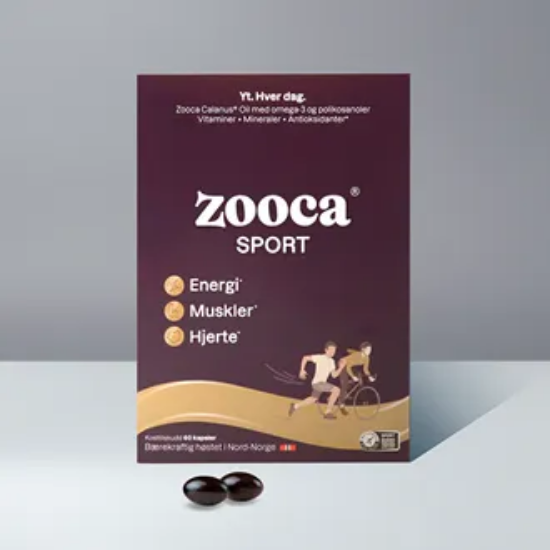 Zooca Sport – Omega-3 og næringsstoffer for trening og restitusjon