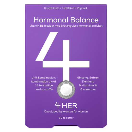 4HER Hormonal Balance – 60 tabletter