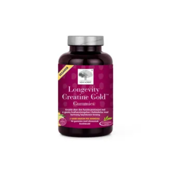 Longevity Creatine Gold Gummies 90 stk