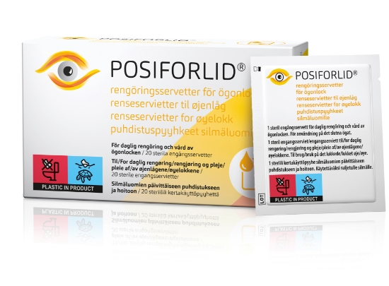 POSIFORLID® Eye wipes
