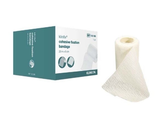 Klinifix Cohesive Elastisk Bind 10×4 m pakke med 5 stk