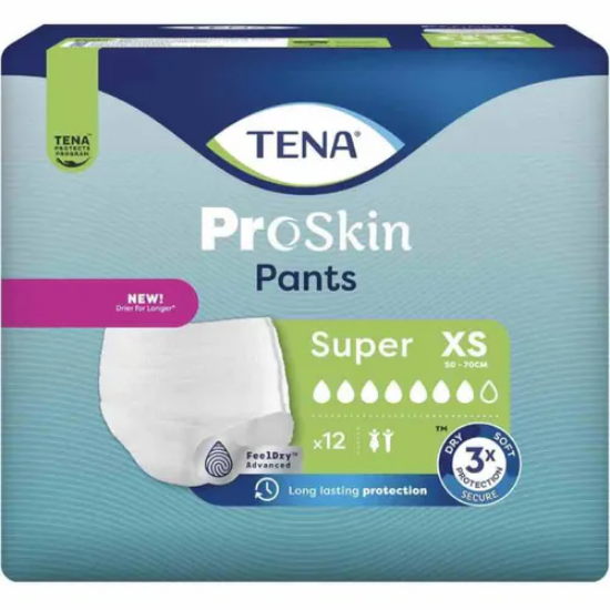 Tena Pants Super XS Buksebleier 12 stk