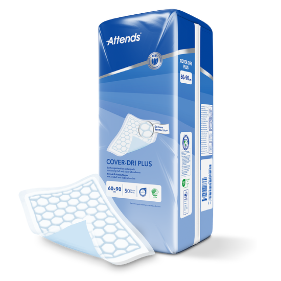 Attends Cover-Dri 60x90 cm – 50 stk | Senge- og stolbeskyttelse