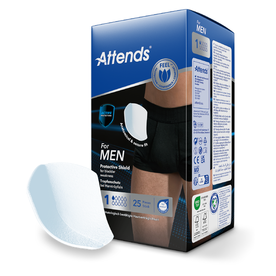 Attends for Men 1 Protective Shield