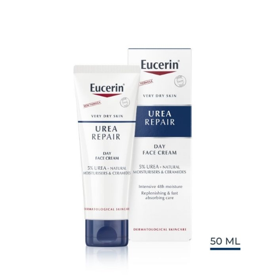 Eucerin Urea Repair Day Face Cream 5% Urea tube