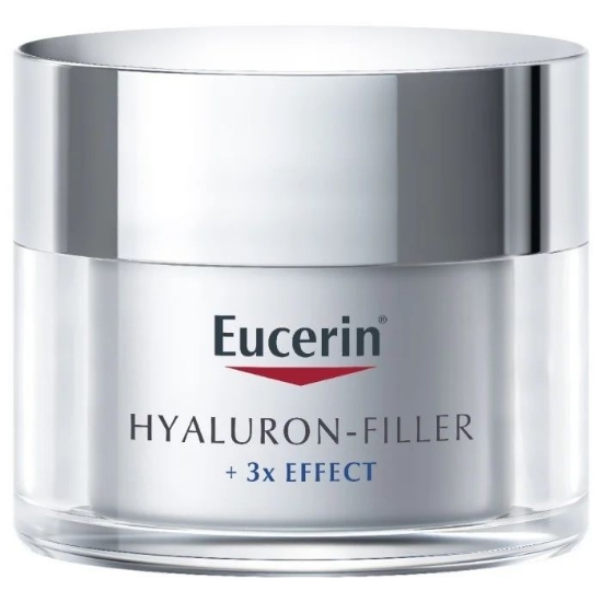 Eucerin Hyaluron‑Filler Day Cream Dry Skin SPF15 50 ml krukke
