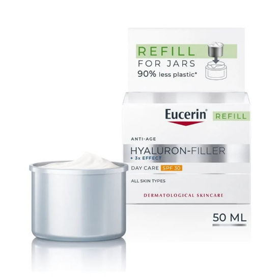 Eucerin Hyaluron‑Filler + 3x Effect Day Care SPF30 Refill 50 ml