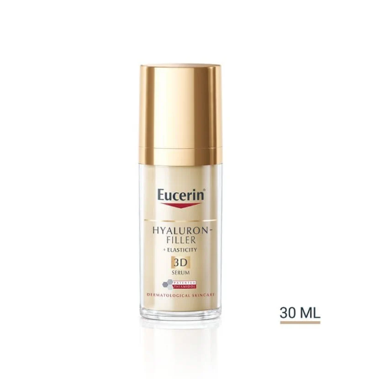 Eucerin Hyaluron‑Filler + Elasticity 3D Serum 30 ml flaske