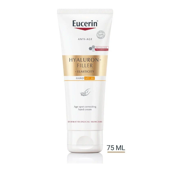 Eucerin Hyaluron‑Filler + Elasticity Hand Cream SPF30 75 ml tube
