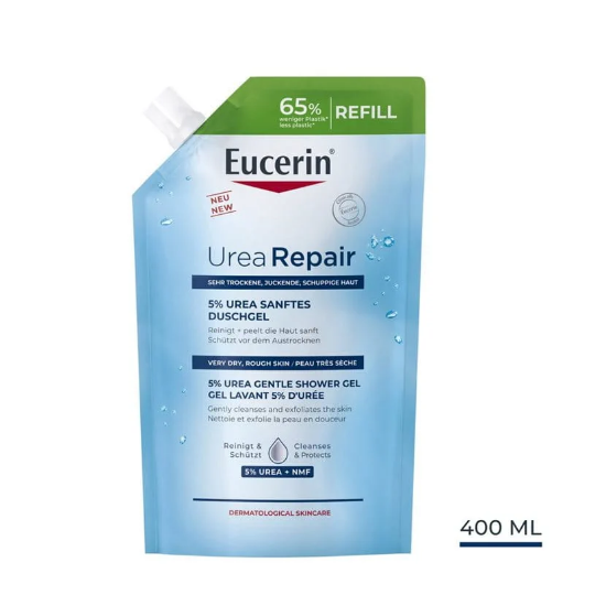 Eucerin UreaRepair 5% Urea Shower Gel Refill – Mild dusjgel