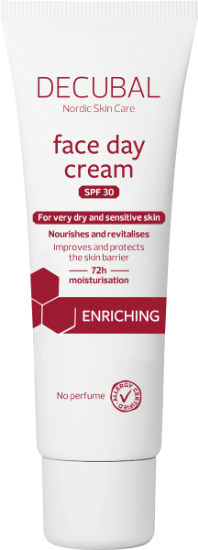 Decubal Enriching Face Day Cream SPF30 50 ml – dagkrem for sensitiv hud