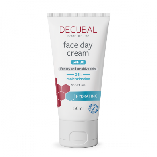 Decubal Face Day Cream SPF 30 50 ml – dagkrem for sensitiv hud