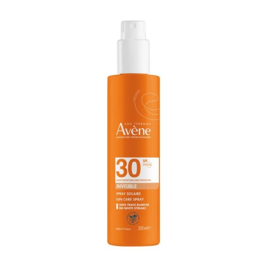 Avène Sun Spray SPF30 200 ml – lett og vannresistent solspray for sensitiv hud
