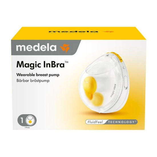 Medela Magic InBra Enkel Brystpumpe – trådløs og hands‑free pumpe for fleksibel pumping