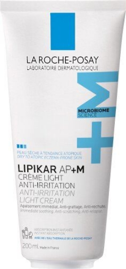 la roche-posay lipikar creme light ap+m 200 ml,