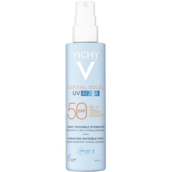 Vichy UV‑Aqua Hydrating Invisible Spray SPF50 200 ml